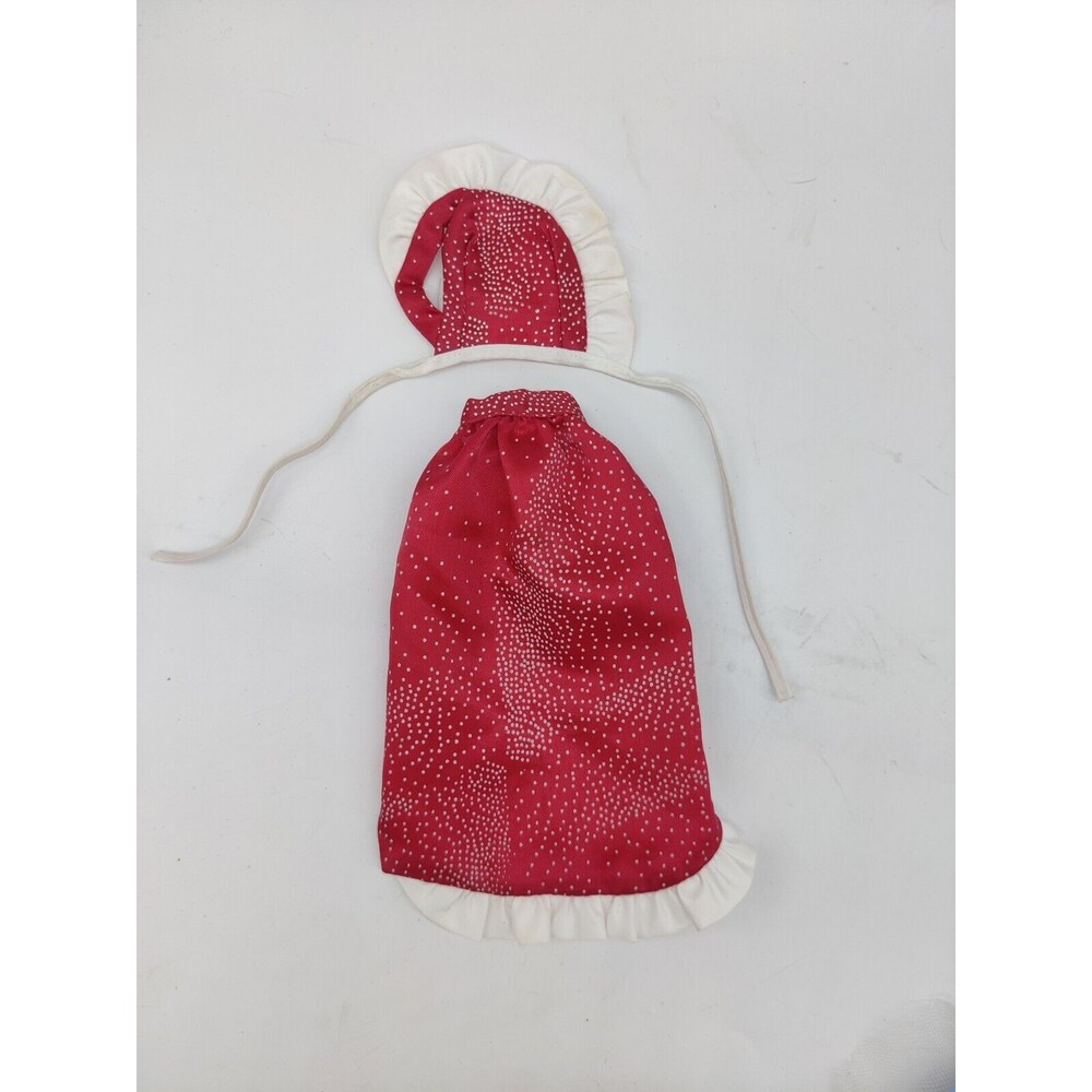 1985 Barbie Twice as Nice Reversible Fashion #4821 Outfit Red White Top & Bottom